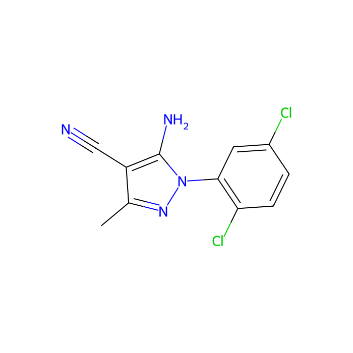 5-Amino-4-cyano-1-(2,5-dichlorophenyl)-3-methylpyrazole - ≥98% CAS No(76982-29-1) by Aladdin Scientific