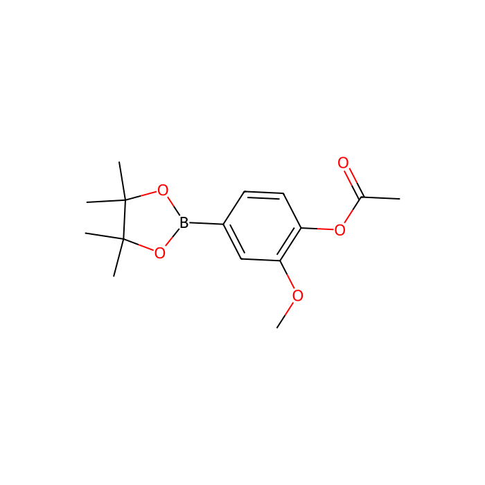 4-Acetoxy-3-methoxyphenylboronic acid, pinacol ester - ≥95% CAS No(811841-45-9) by Aladdin Scientific