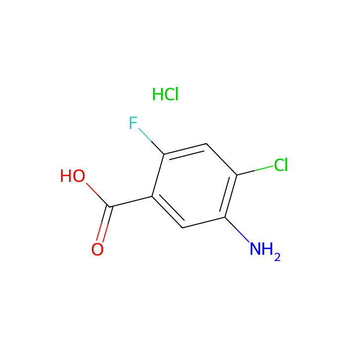 5-Amino-4-chloro-2-fluorobenzoic acid, HCl - ≥98% CAS No(957120-34-2) by Aladdin Scientific
