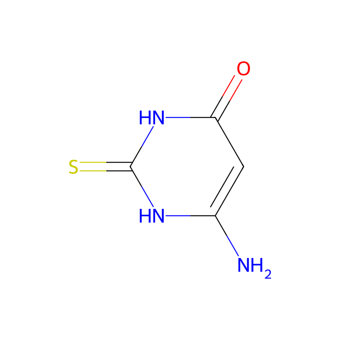 6-Amino-4-hydroxy-2-mercaptopyrimidine - ≥98% CAS No(1004-40-6) by Aladdin Scientific