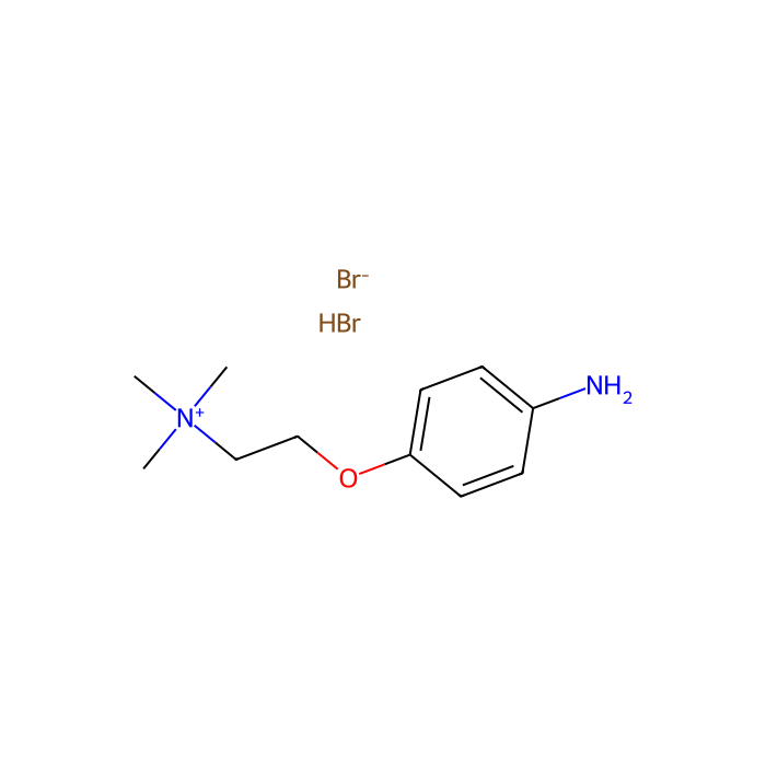 2-(4-Aminophenoxy)-N,N,N-trimethylethanaminium bromide hydrobromide - ≥97% CAS No(1076196-38-7) by Aladdin Scientific