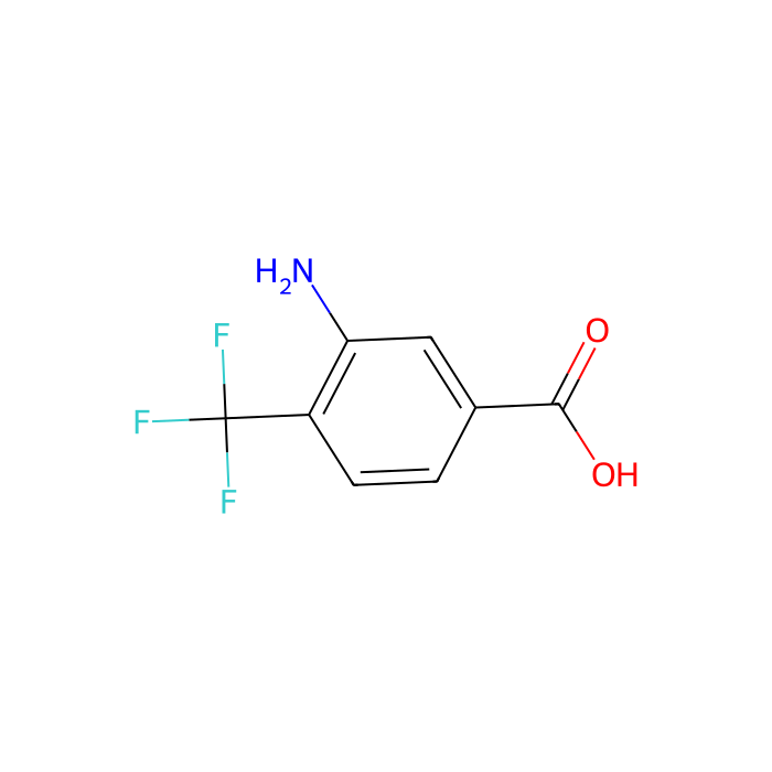 3-Amino-4-(trifluoromethyl)benzoic acid - ≥98% CAS No(125483-00-3) by Aladdin Scientific