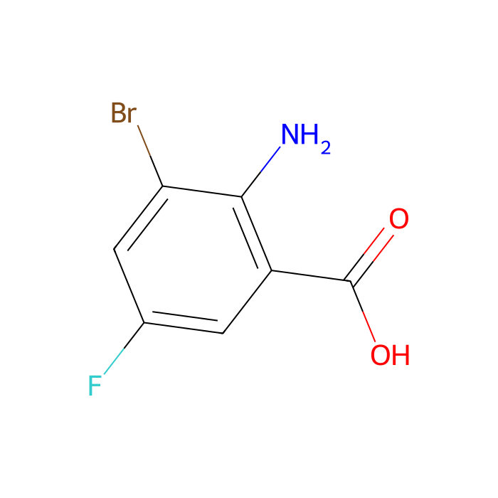 2-Amino-3-bromo-5-fluorobenzoic acid - ≥95% CAS No(259269-84-6) by Aladdin Scientific