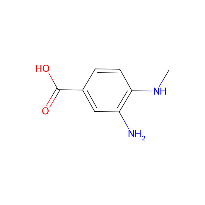3-Amino-4-(methylamino)benzoic acid - ≥98% CAS No(66315-15-9) by Aladdin Scientific