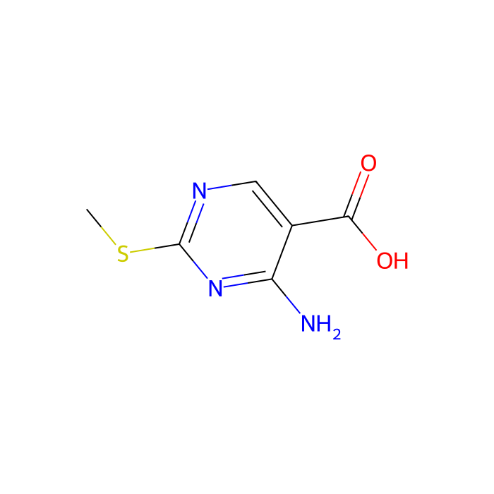 4-Amino-2-(methylthio)pyrimidine-5-carboxylic acid - ≥98% CAS No(771-81-3) by Aladdin Scientific