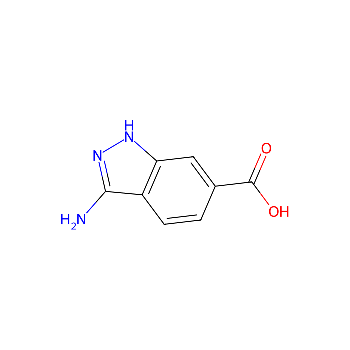 3-Amino-1H-indazole-6-carboxylic acid - ≥96% CAS No(871709-92-1) by Aladdin Scientific