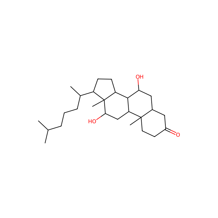 7alpha,12alpha-Dihydroxy-5beta-cholestan-3-one -  CAS No(547-97-7) by Aladdin Scientific