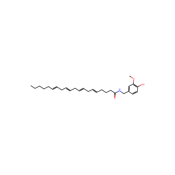 Arvanil - Moligand™, ≥98%, 50mg/ml in ethanol CAS No(128007-31-8) by Aladdin Scientific
