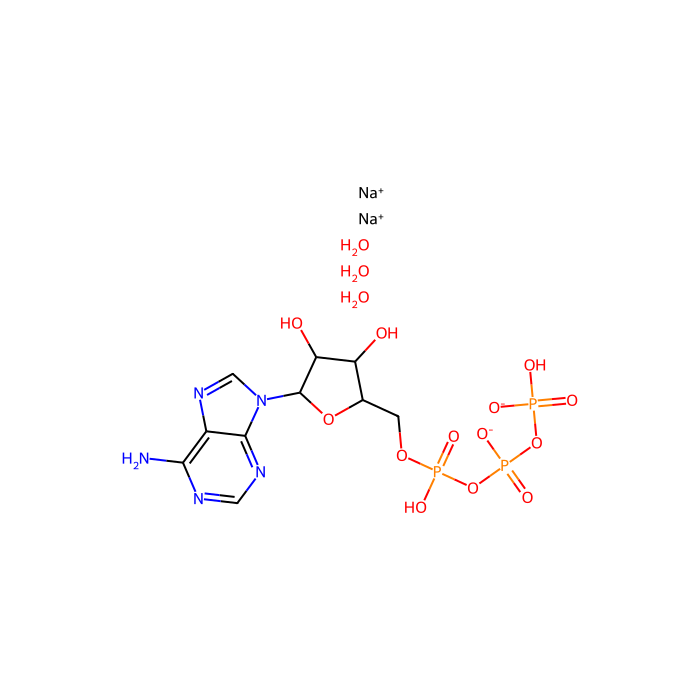 Adenosine 5′-triphosphate disodium salt trihydrate - ≥98% CAS No(51963-61-2) by Aladdin Scientific