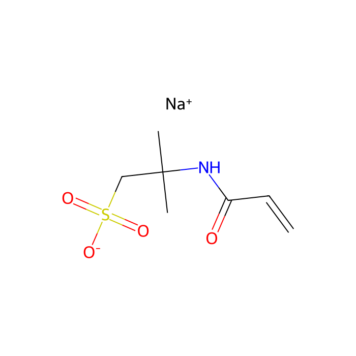 2-Acrylamido-2-methyl-1-propanesulfonic acid sodium salt solution(AMPS-Na) - 50 wt. % in H2O，stabilized with 65-100ppm MEHQ CAS No(5165-97-9) by Aladdin Scientific