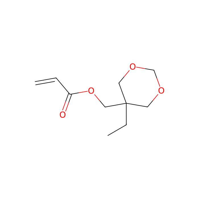 Acrylic Acid (5-Ethyl-1,3-dioxan-5-yl)methyl Ester (stabilized with MEHQ) - ≥98% CAS No(66492-51-1) by Aladdin Scientific
