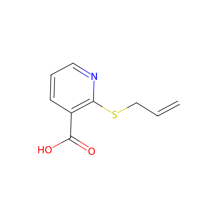 2-(Allylthio)nicotinic acid - ≥98% CAS No(175135-25-8) by Aladdin Scientific