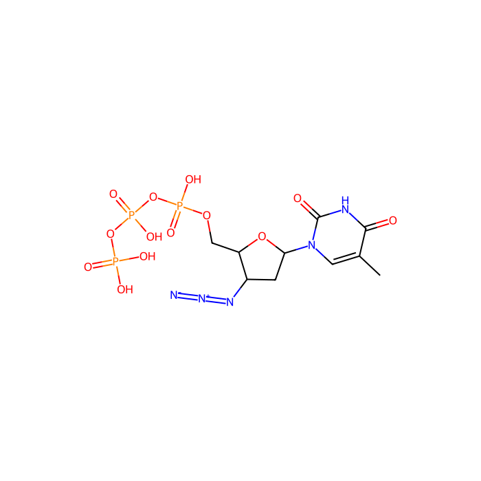 3′-Azido-3′-deoxythymidine 5′-Triphosphate Triethylammonium Salt -  CAS No(92586-35-1 free acid) by Aladdin Scientific
