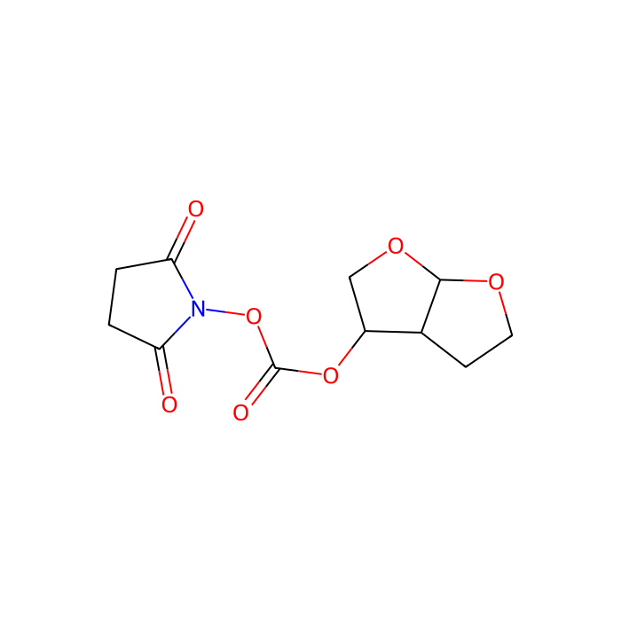 [(3R,3aS,6aR)-Hydroxyhexahydrofuro[2,3-b]furanyl Succinimidyl Carbonate - ≥98% CAS No(253265-97-3) by Aladdin Scientific