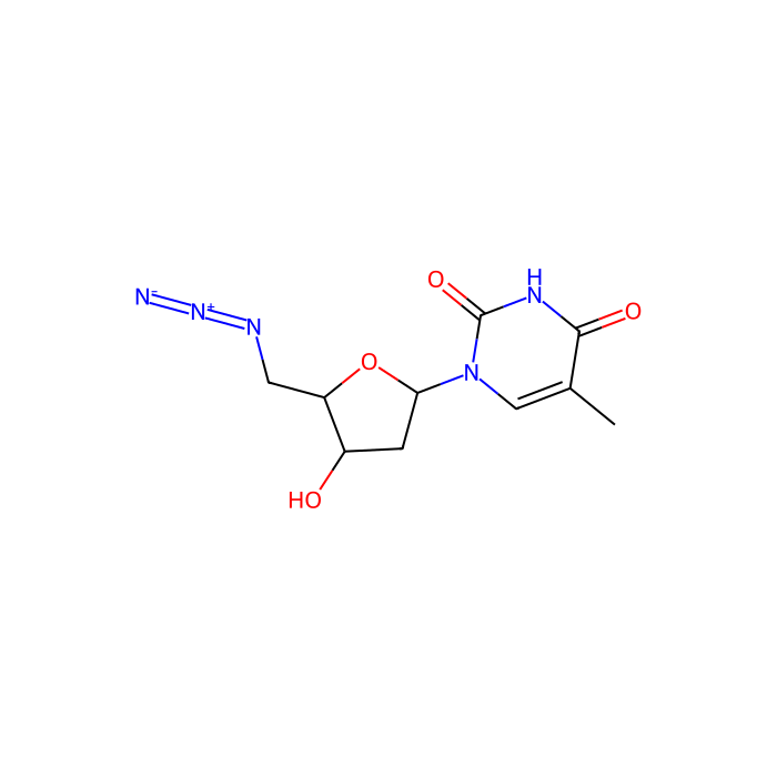 5′-Azido-5′-deoxythymidine - Moligand™, ≥97% CAS No(19316-85-9) by Aladdin Scientific