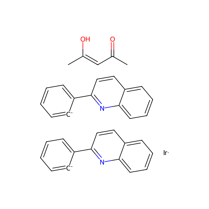 (Acetilacetonato)bis(2-fenilquinolina-C²,N')iridio(III) - ≥98% CAS No(1173886-71-9) by Aladdin Scientific