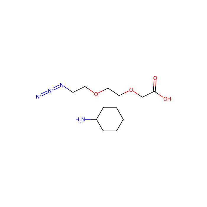 8-Azido-3,6-dioxaoctanoic Acid Cyclohexylamine Salt - ≥98% CAS No(2098500-94-6) by Aladdin Scientific