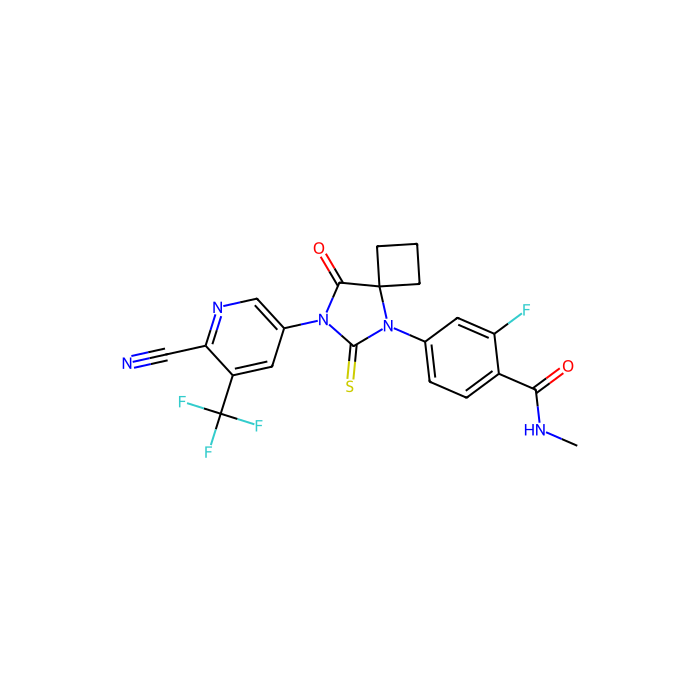 Apalutamide (ARN-509) - Moligand™, 10mM in DMSO CAS No(956104-40-8) by Aladdin Scientific