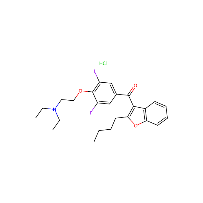 Amiodarone (NSC 85442) HCl - 10mM in DMSO CAS No(19774-82-4) by Aladdin Scientific