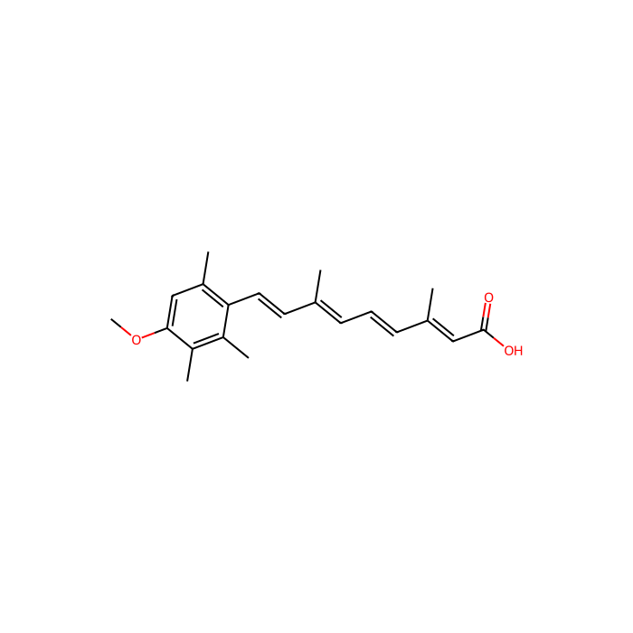 Acitretin - Moligand™, 10mM in DMSO CAS No(55079-83-9) by Aladdin Scientific