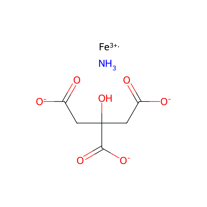 Ammonium iron citrate - 10mM in Water CAS No(1185-57-5) by Aladdin Scientific