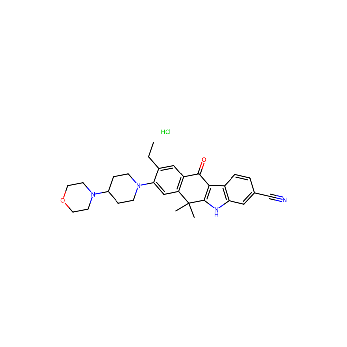 Alectinib (CH5424802) hydrochloride - 2mM in DMSO CAS No(1256589-74-8) by Aladdin Scientific