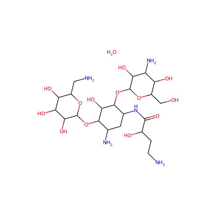 Amikacin hydrate - 10mM in Water CAS No(1257517-67-1) by Aladdin Scientific