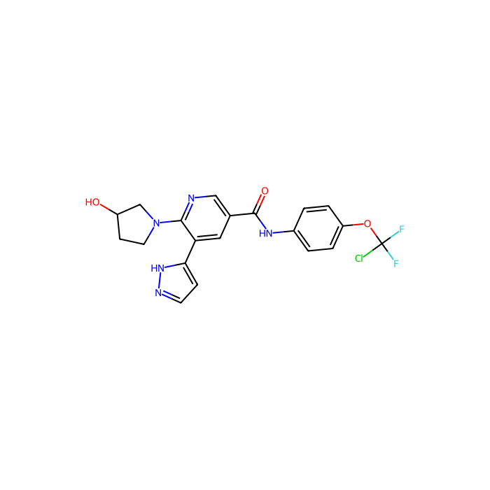 Asciminib (ABL001) - Moligand™, 10mM in DMSO CAS No(1492952-76-7) by Aladdin Scientific