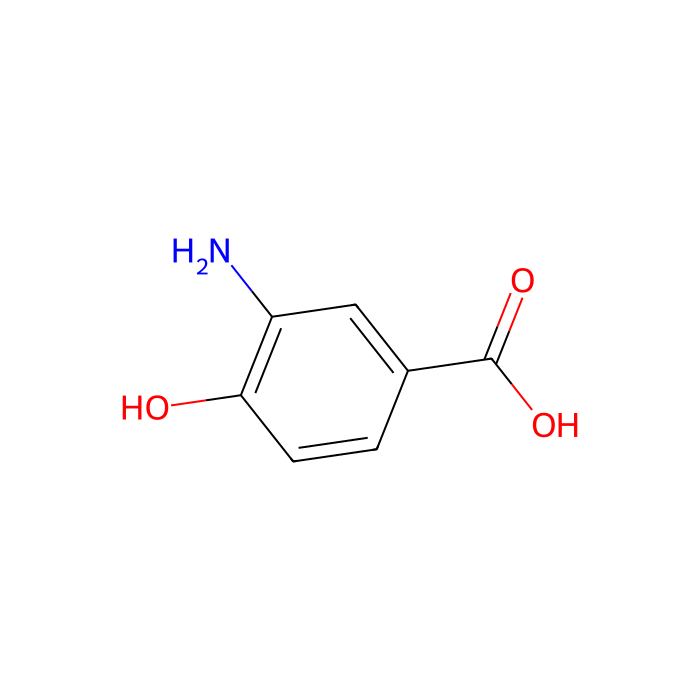 3-Amino-4-hydroxybenzoic acid - 10mM in DMSO CAS No(1571-72-8) by Aladdin Scientific