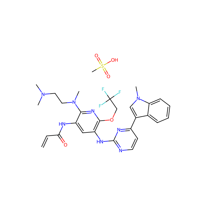 Alflutinib (AST2818) mesylate - 10mM in DMSO CAS No(2130958-55-1) by Aladdin Scientific