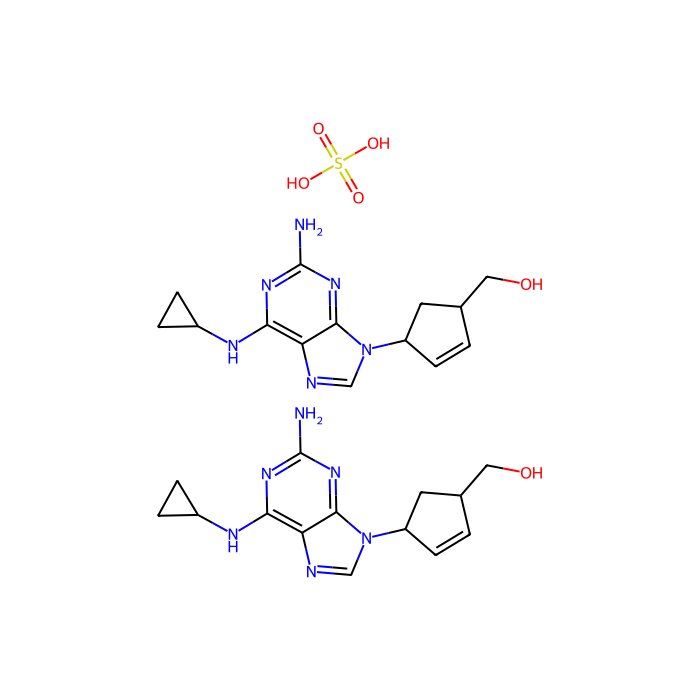 Abacavir sulfate - 10mM in Water CAS No(188062-50-2) by Aladdin Scientific