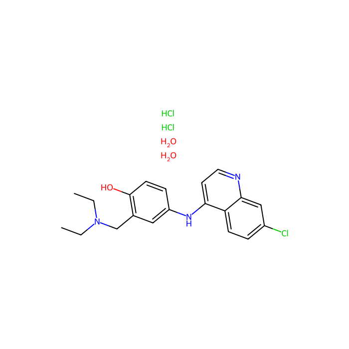 Amodiaquin dihydrochloride dihydrate - 10mM in DMSO CAS No(6398-98-7) by Aladdin Scientific