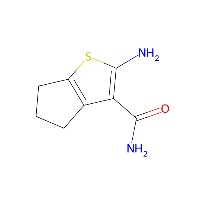 2-Amino-4H,5H,6H-cyclopenta[b]thiophene-3-carboxamide - 10mM in DMSO CAS No(77651-38-8) by Aladdin Scientific