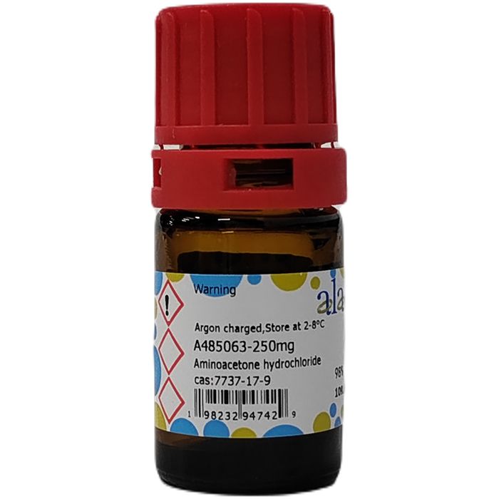 Aminoacetone hydrochloride - ≥98% CAS No(7737-17-9) by Aladdin Scientific