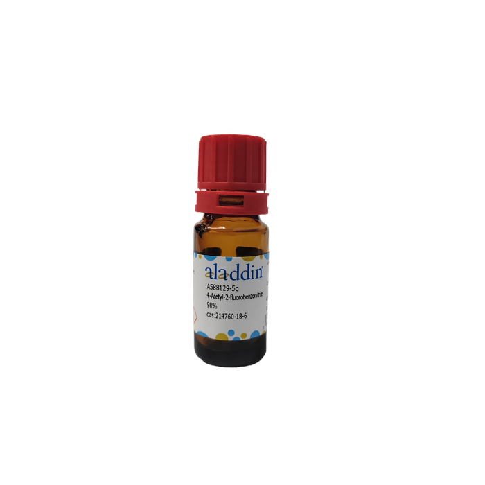 4-Acetyl-2-fluorobenzonitrile - ≥98% CAS No(214760-18-6) by Aladdin Scientific