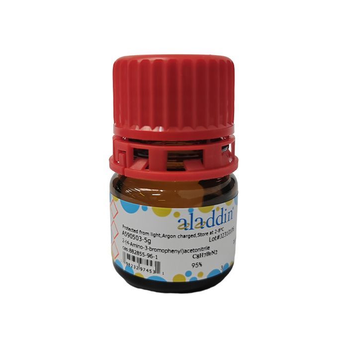 2-(4-Amino-3-bromophenyl)acetonitrile - ≥95% CAS No(882855-96-1) by Aladdin Scientific