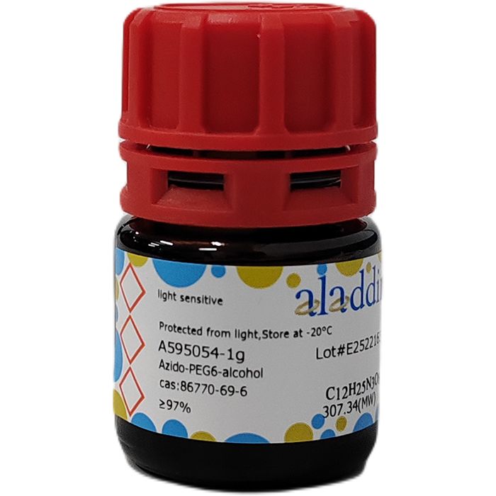Azido-PEG6-alcohol - ≥97% CAS No(86770-69-6) by Aladdin Scientific