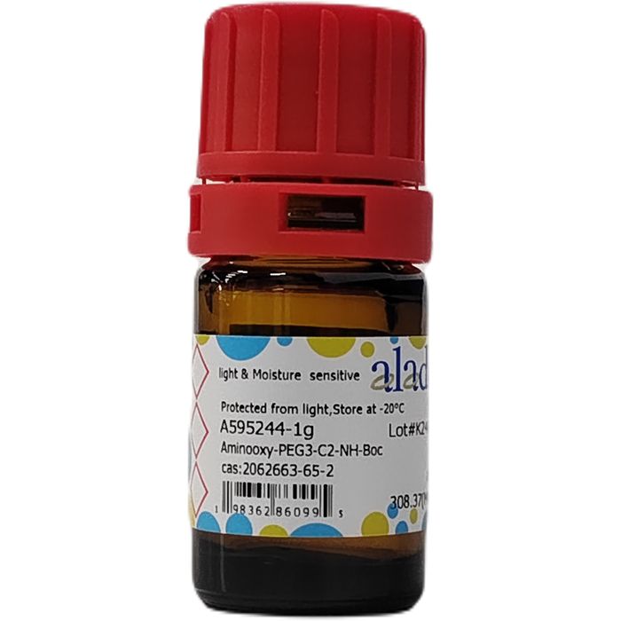Aminooxy-PEG3-C2-NH-Boc - ≥98% CAS No(2062663-65-2) by Aladdin Scientific