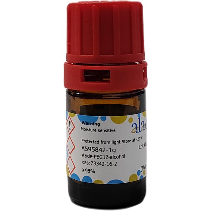 Azide-PEG12-alcohol - ≥98% CAS No(73342-16-2) by Aladdin Scientific