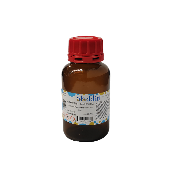 8-Amino-1-naphthalenesulfonic Acid - ≥96%, contains <20%H2O CAS No(82-75-7) by Aladdin Scientific