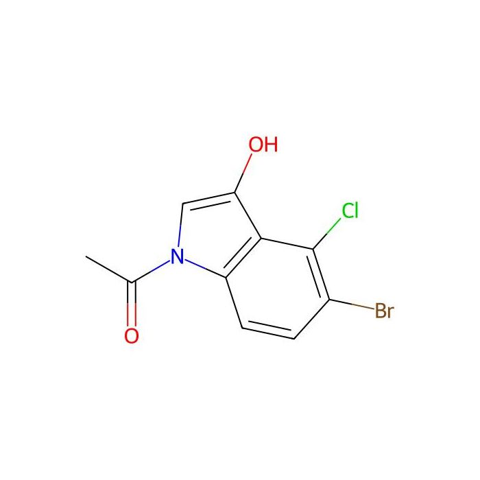1-acetyl-5-bromo-4-chloro-3-hydroxyindole - ≥98% CAS No(125328-76-9) by Aladdin Scientific