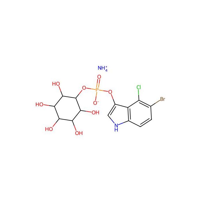 azanium,(5-bromo-4-chloro-1H-indol-3-yl) [(2R,3S,5R,6R)-2,3,4,5,6-pentahydroxycyclohexyl] phosphate - ≥98% CAS No(212515-11-2) by Aladdin Scientific