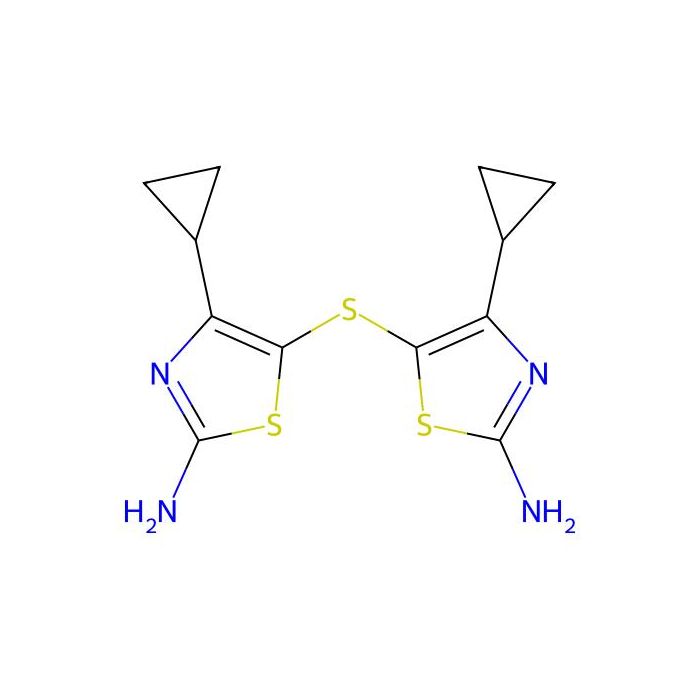 5-[(2-Amino-4-cyclopropyl-1,3-thiazol-5-yl)sulfanyl]-4-cyclopropyl-1,3-thiazol-2-amine -  CAS No(695191-59-4) by Aladdin Scientific