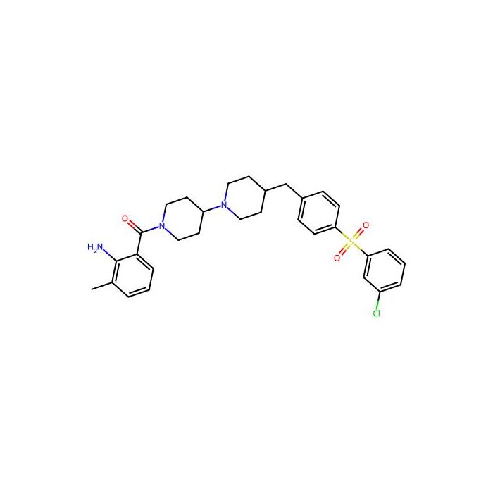 (2-Amino-3-methylphenyl)(4-((4-((3-chlorophenyl)sulfonyl)phenyl)methyl)(1,4'-bipiperidin)-1'-yl)methanone -  CAS No(331765-50-5) by Aladdin Scientific