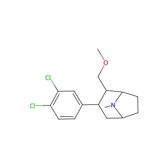 8-Azabicyclo(3.2.1]octane, 3-(3,4-dichlorophenyl)-2-(methoxymethyl)-8-methyl-, (1R,2R,3S,5S)- -  CAS No(195875-68-4) by Aladdin Scientific