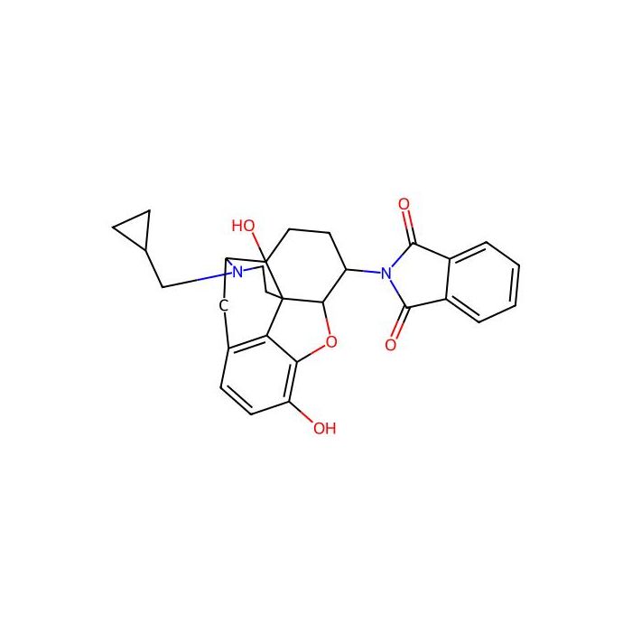 2-[(4aS,7R,12bS)-3-(cyclopropylmethyl)-4a,9-dihydroxy-1,2,4,5,6,7,7a,13-octahydro-4,12-methanobenzofuro[3,2-e]isoquinolin-7-yl]isoindole-1,3-dione -  CAS No(118753644) by Aladdin Scientific