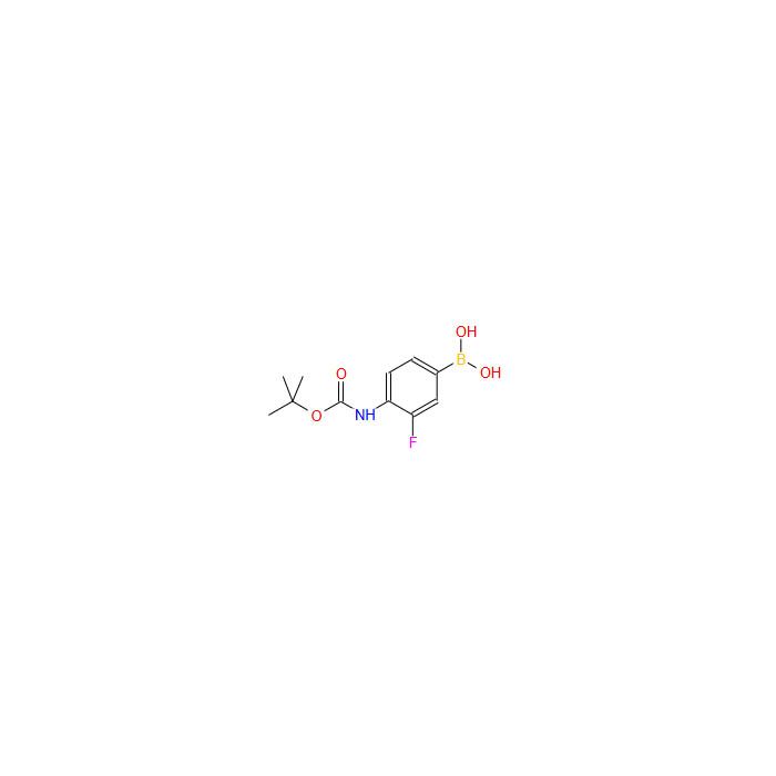 4-N-BOC-amino-3-fluorophenylboronic acid(contains varying amounts of Anhydride) - ≥97% CAS No(218301-87-2) by Aladdin Scientific