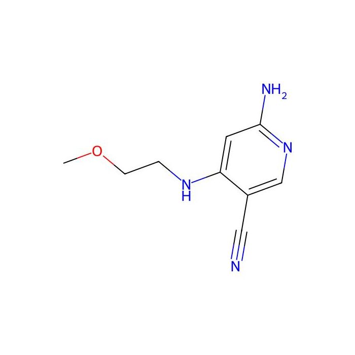 6-amino-4-(2-methoxyethylamino)pyridine-3-carbonitrile - ≥97% CAS No(1708975-10-3) by Aladdin Scientific