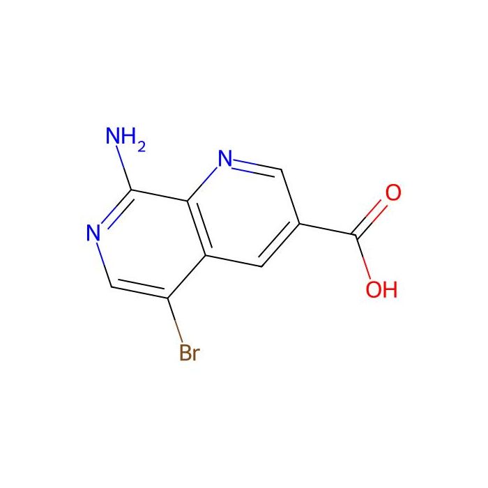 8-amino-5-bromo-1,7-naphthyridine-3-carboxylic acid - ≥97% CAS No(2410309-63-4) by Aladdin Scientific