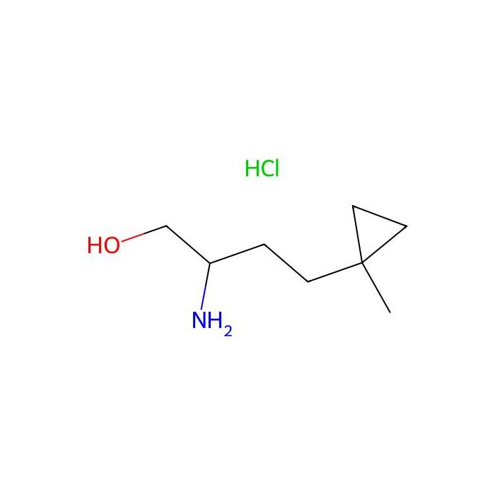 2-amino-4-(1-methylcyclopropyl)butan-1-ol;hydrochloride - ≥97% CAS No(2766306-72-1) by Aladdin Scientific